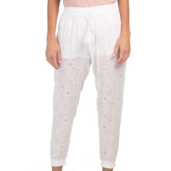 Young fabulous & broke eyelet lace drawstring pant - Picture 12 of 16